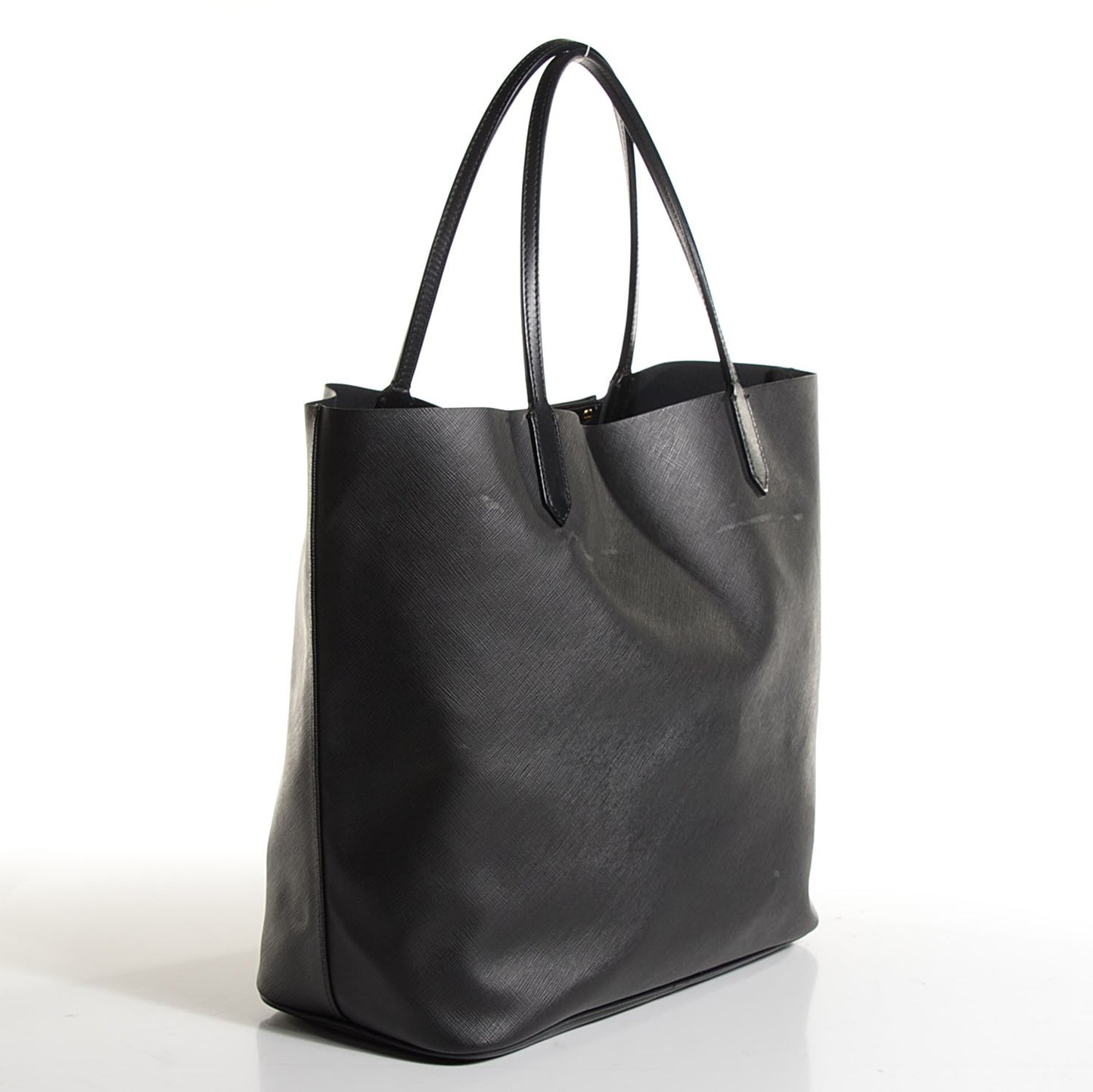 Textured Coated Canvas Bambi Print Medium Antigona Tote