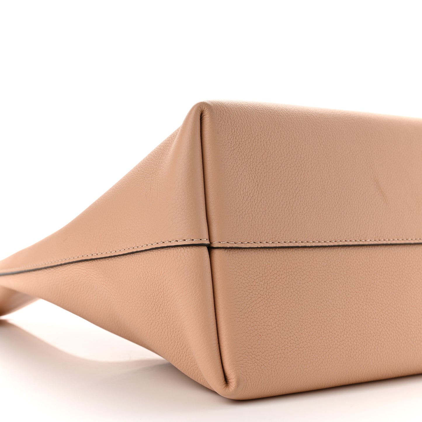 Calfskin Lockme Hobo Beige