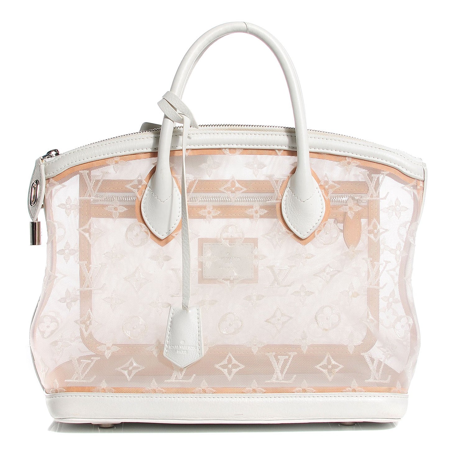 Monogram Transparence Lockit White
