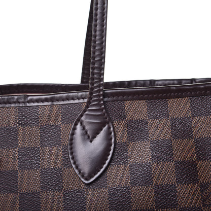 Louis Vuitton Damier Ebene Neo Neverfull MM Rose Ballerine 10 of 11