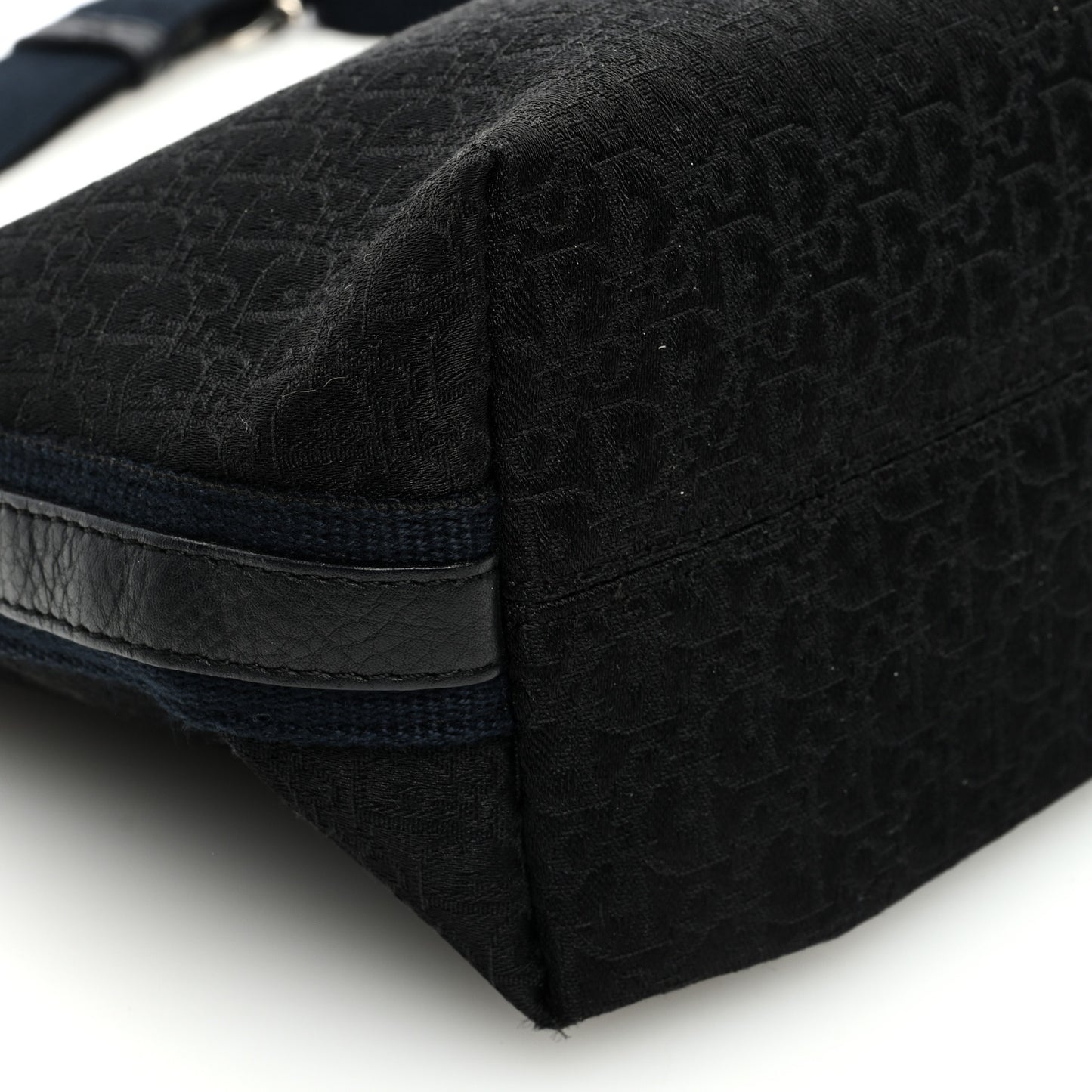 Monogram Street Chic Messenger Black