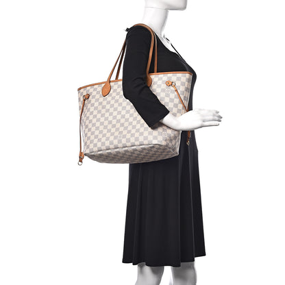 Louis Vuitton Damier Azur Neverfull MM 2 of 20