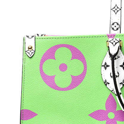 Louis Vuitton Monogram Giant Onthego GM Pink Lilac 9 of 9