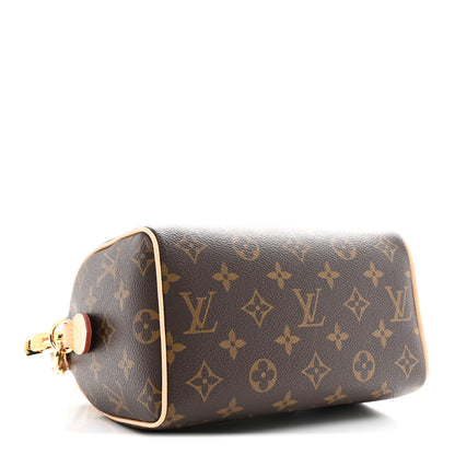 Louis Vuitton Monogram Speedy Bandouliere 20 Black 4 of 10