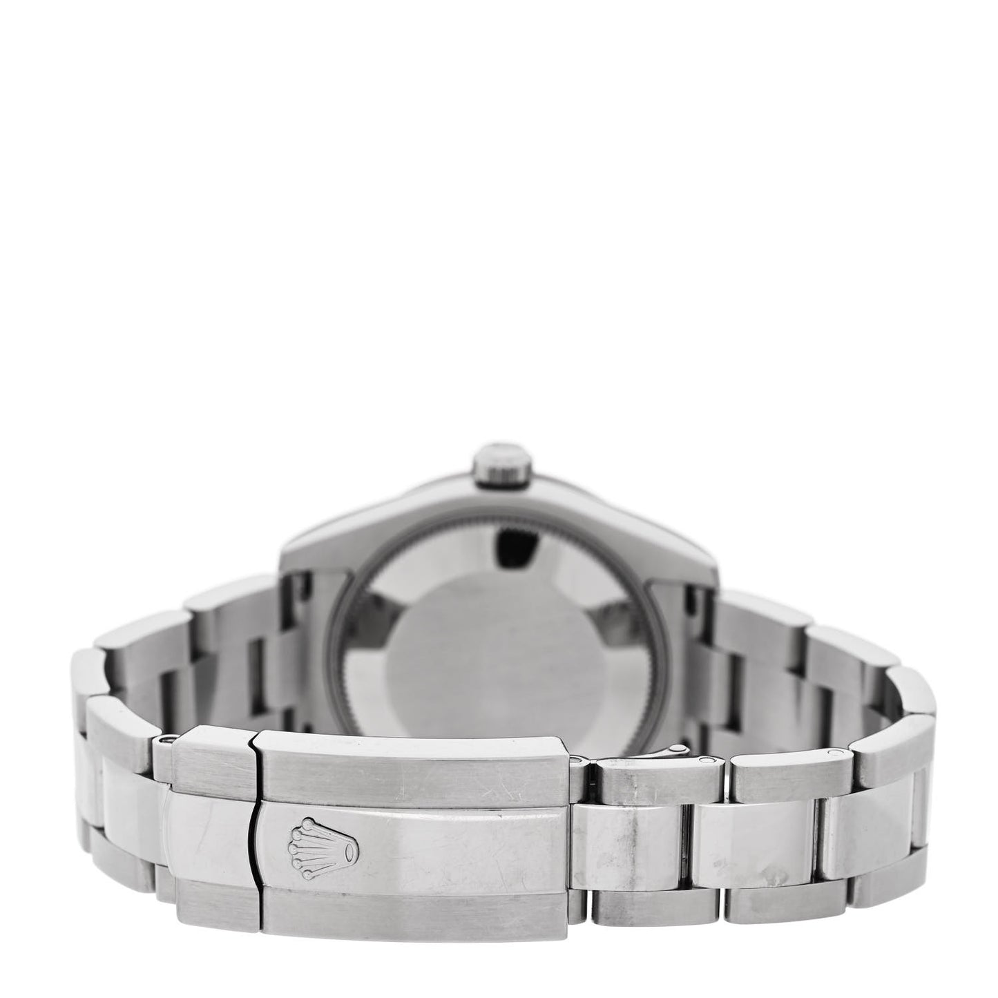 Stainless Steel 18K White Gold Diamond 31mm Oyster Perpetual Datejust Watch White Roman 178344