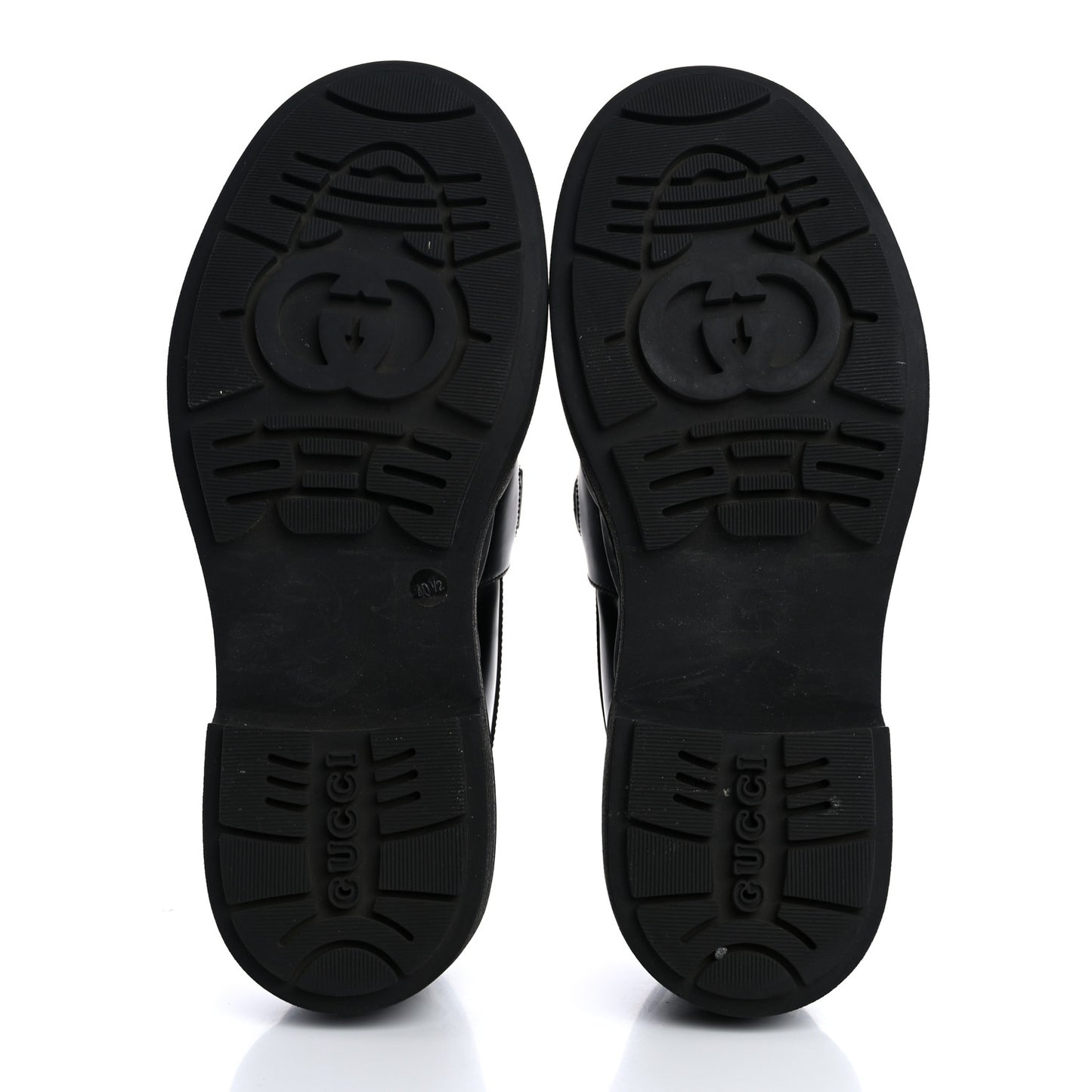 Cordovan Lux Womens Logo Patch Loafers 40.5 Black