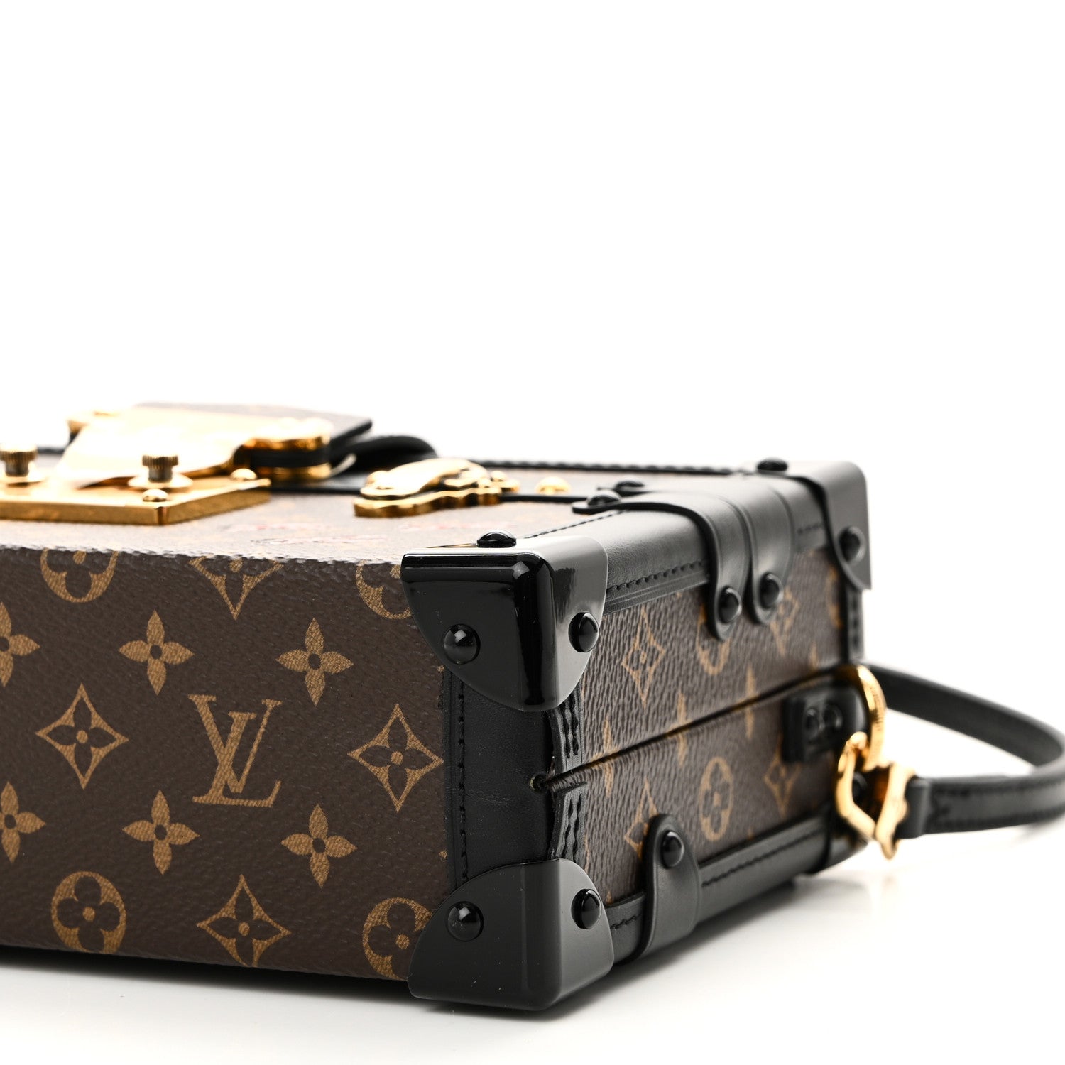 Louis Vuitton Monogram Petite Malle Black 9 of 9