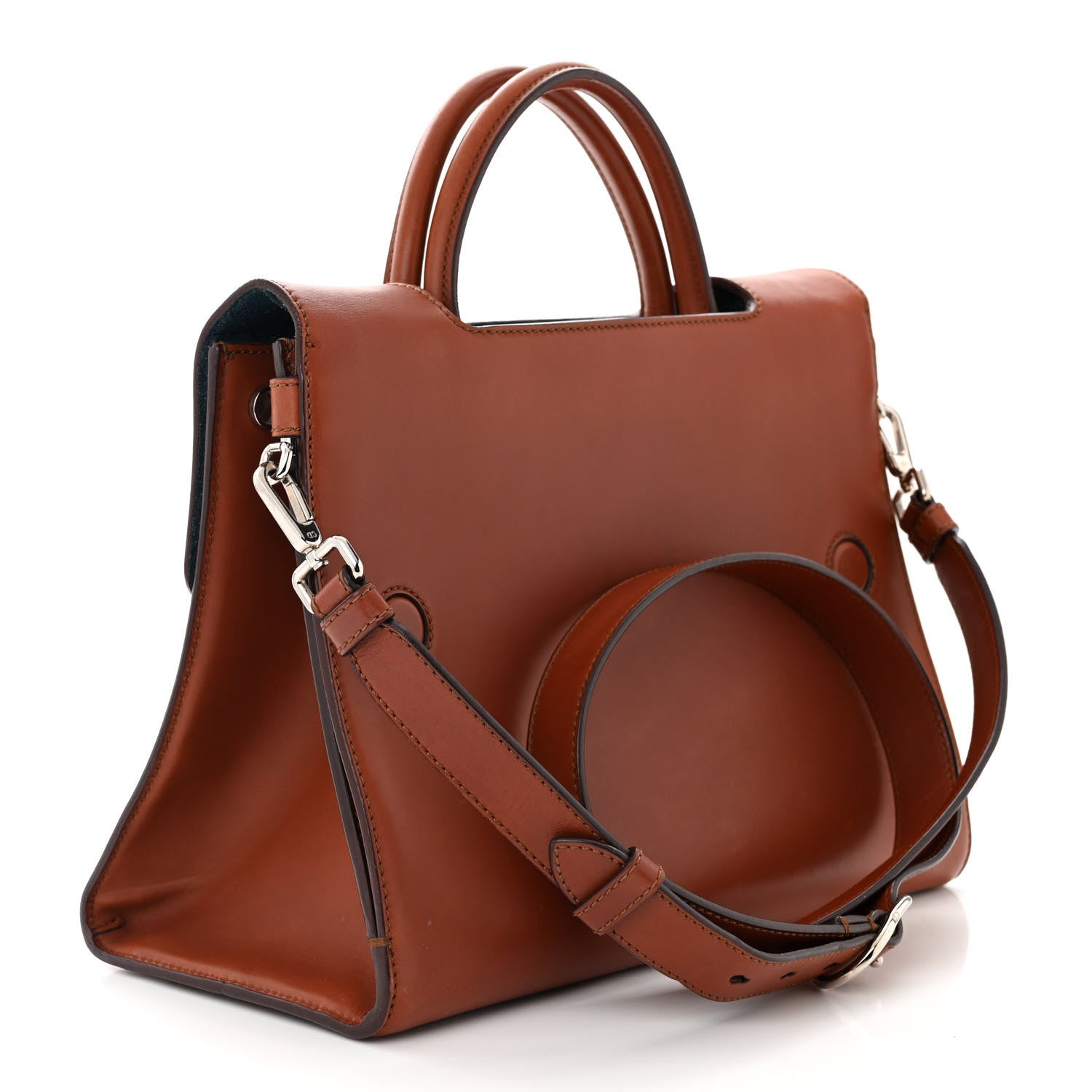 Christian Dior Smooth Calfskin Medium Diorever Flap Brown 3 of 13