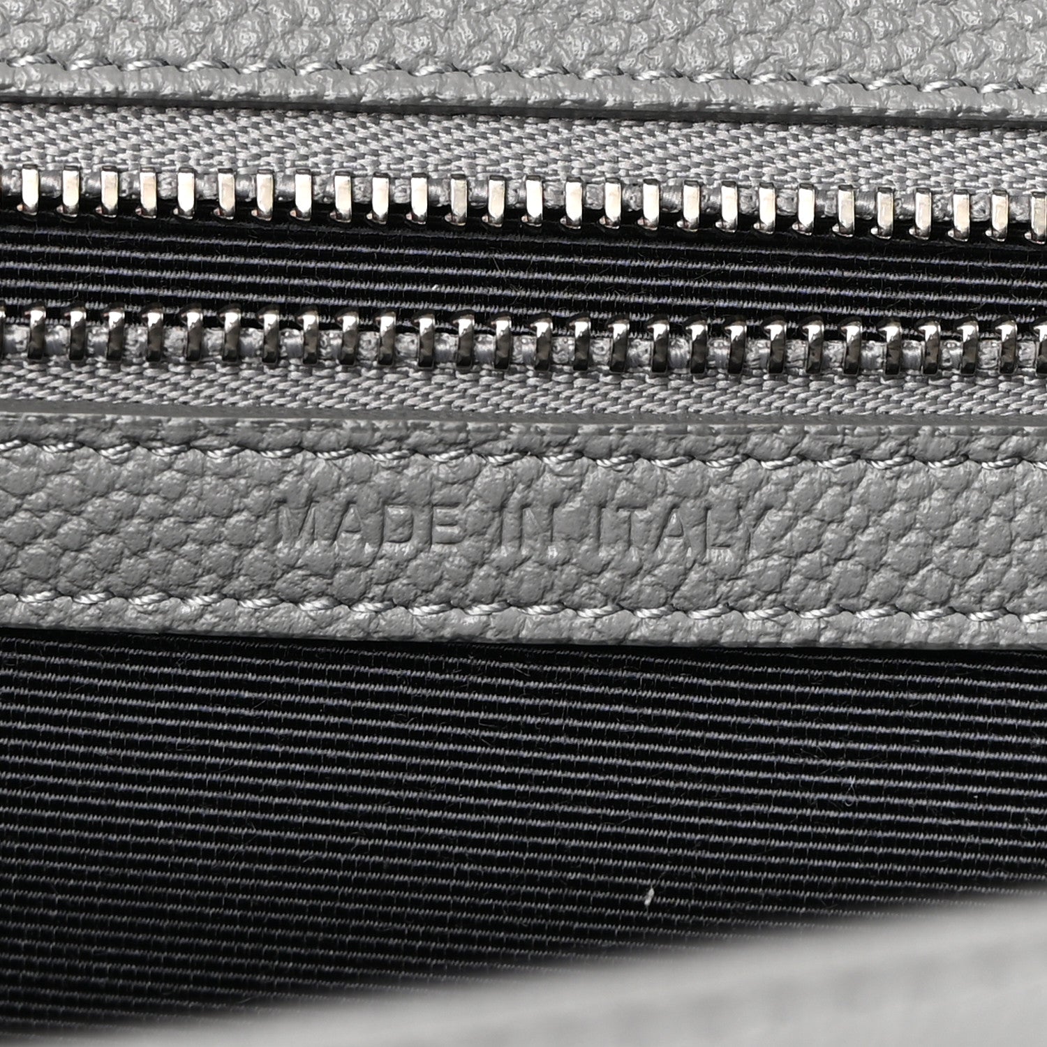 Christian Dior Grained Calfskin Medium Diorama Flap Bag Gris 7 of 11
