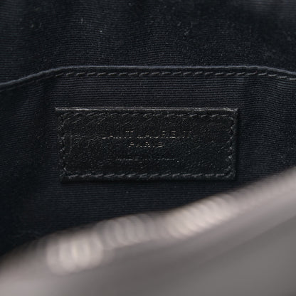 Saint Laurent Calfskin Matelasse Monogram Lou Camera Bag Asphalt 6 of 9