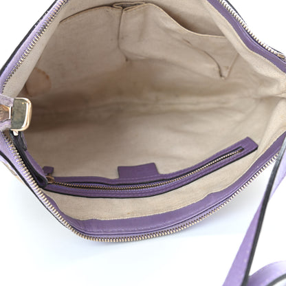 Gucci Monogram Small Lovely Heart Messenger Purple 4 of 5