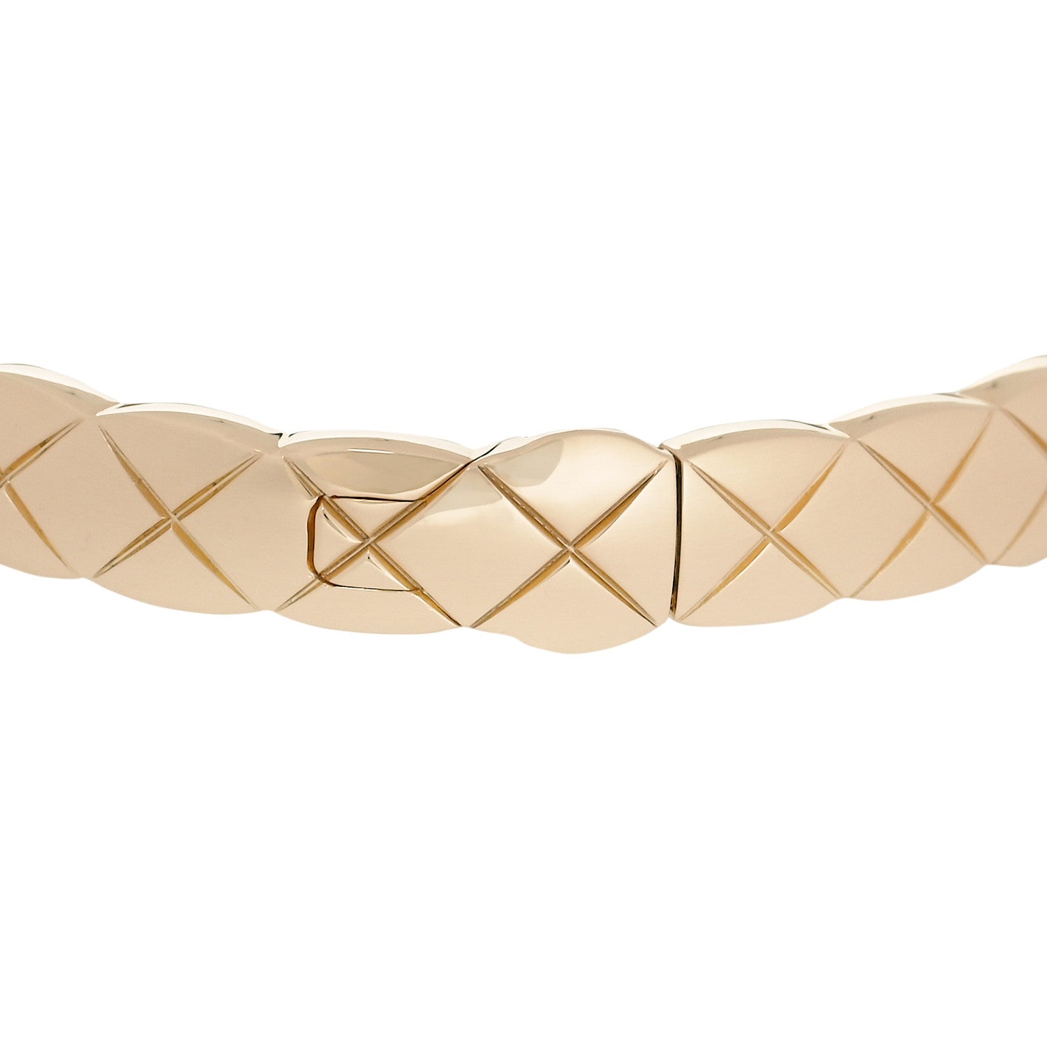 Chanel 18K Yellow Gold Coco Crush Bangle Bracelet S 2 of 5