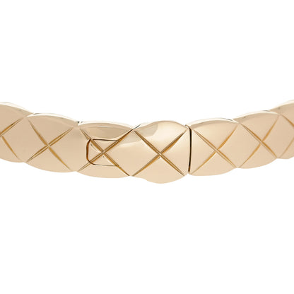 Chanel 18K Yellow Gold Coco Crush Bangle Bracelet S 2 of 5