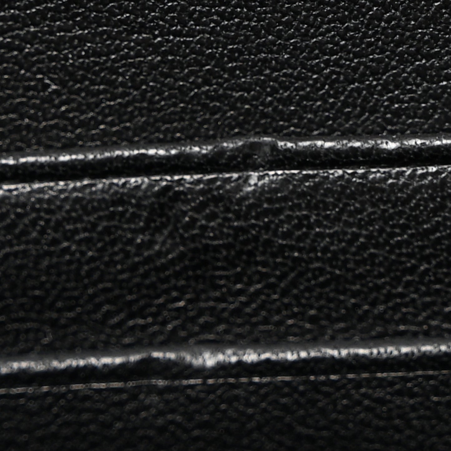 Lambskin Cannage Rendez-vous Chain Wallet Black