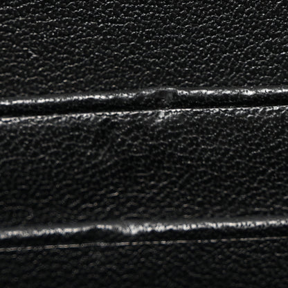 Christian Dior Lambskin Cannage Rendez-vous Chain Wallet Black 12 of 12