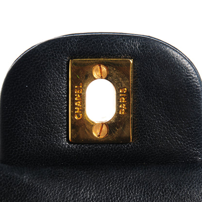 Chanel Lambskin Medium Double Flap Black 6 of 8