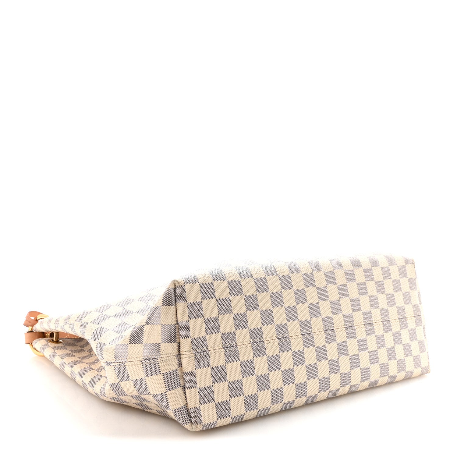 Louis Vuitton Damier Azur Graceful MM Rose Ballerine 4 of 9