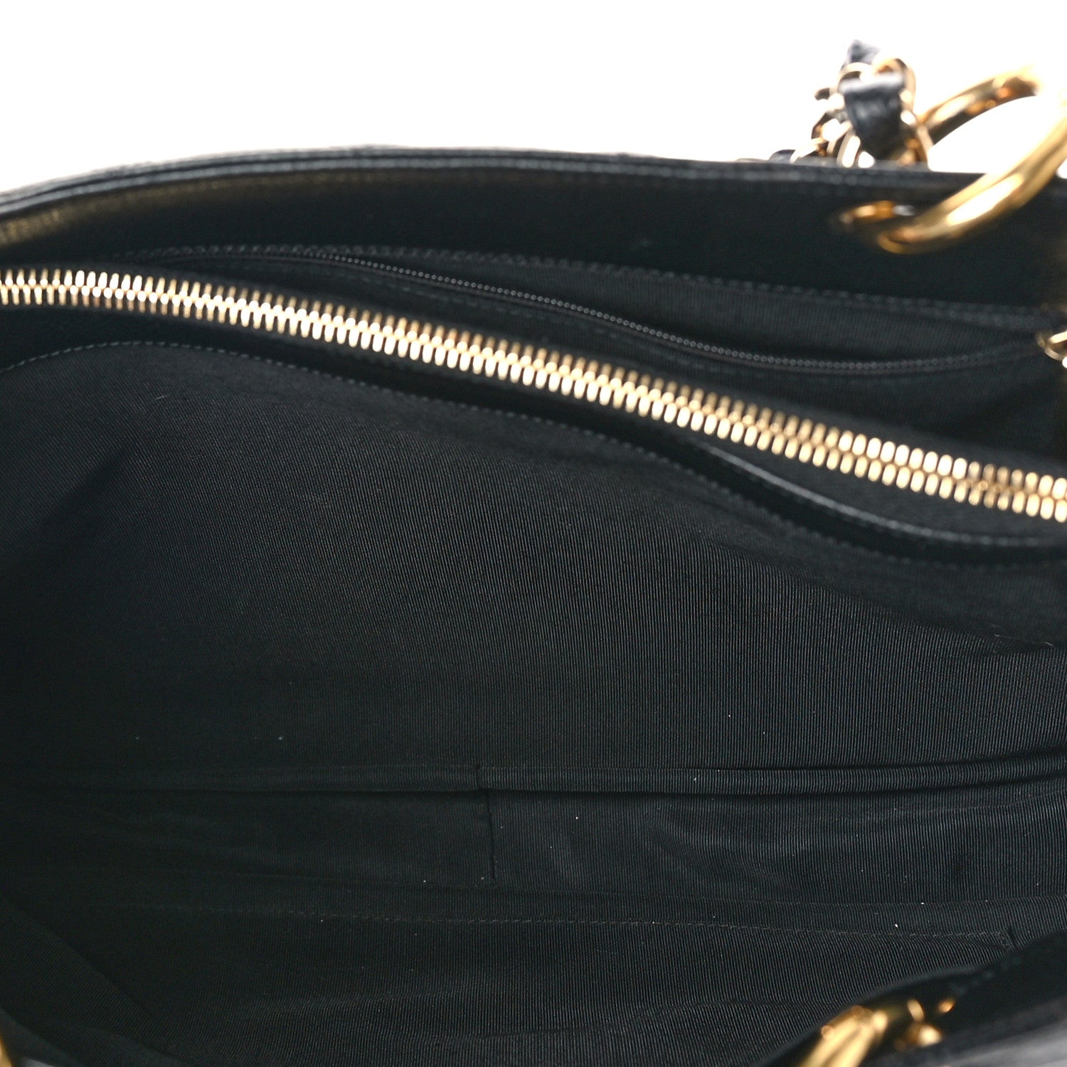Chanel Caviar Quilted Grand Shopping Tote GST Black 6 of 10