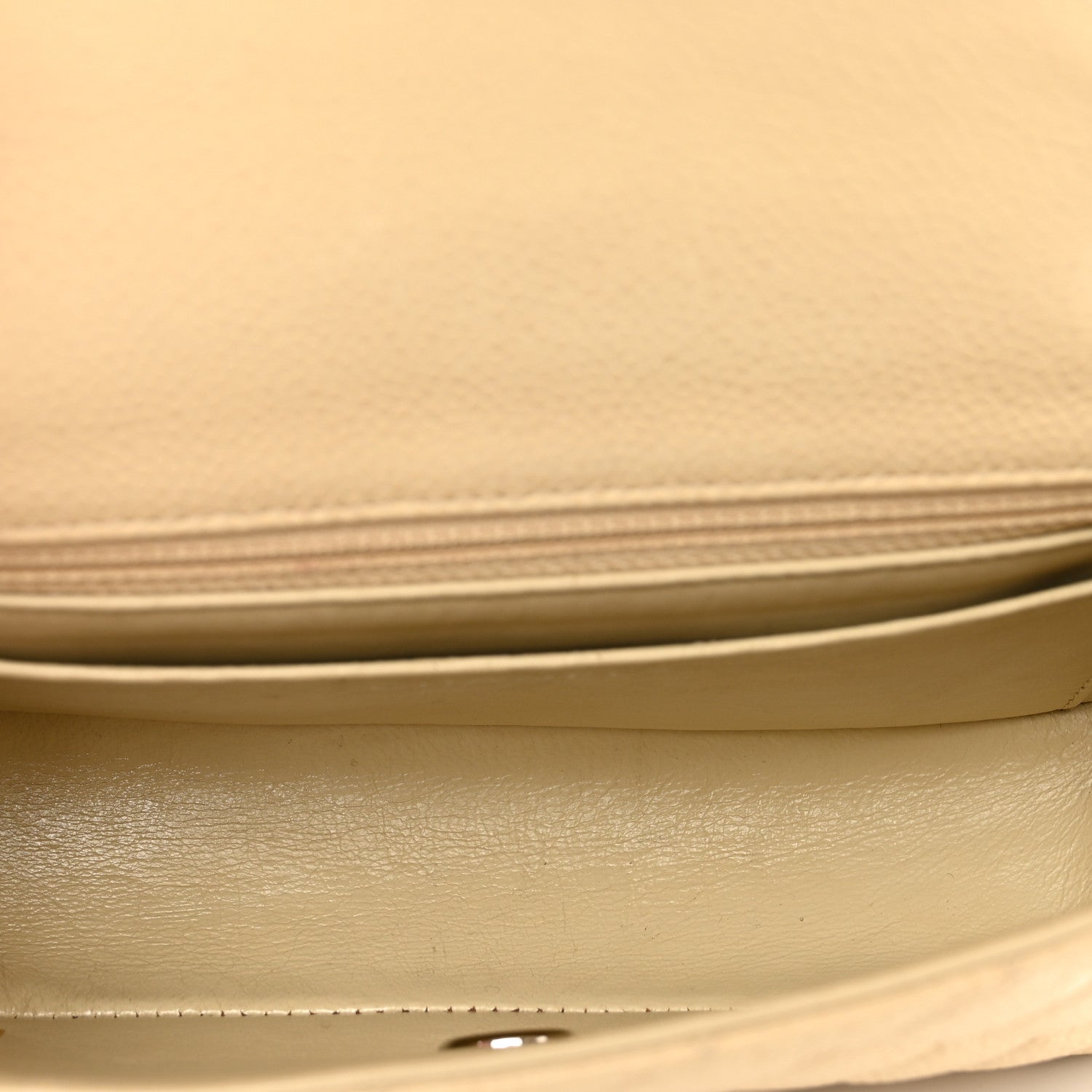 Chanel Caviar Quilted Mini Rectangular Flap Light Beige 6 of 13