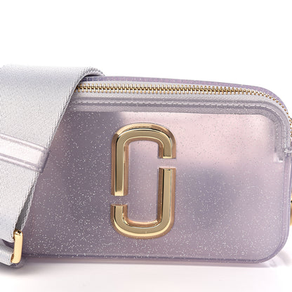 Marc Jacobs Jelly Glitter Small Snapshot Camera Bag Silver Multi 11 of 11