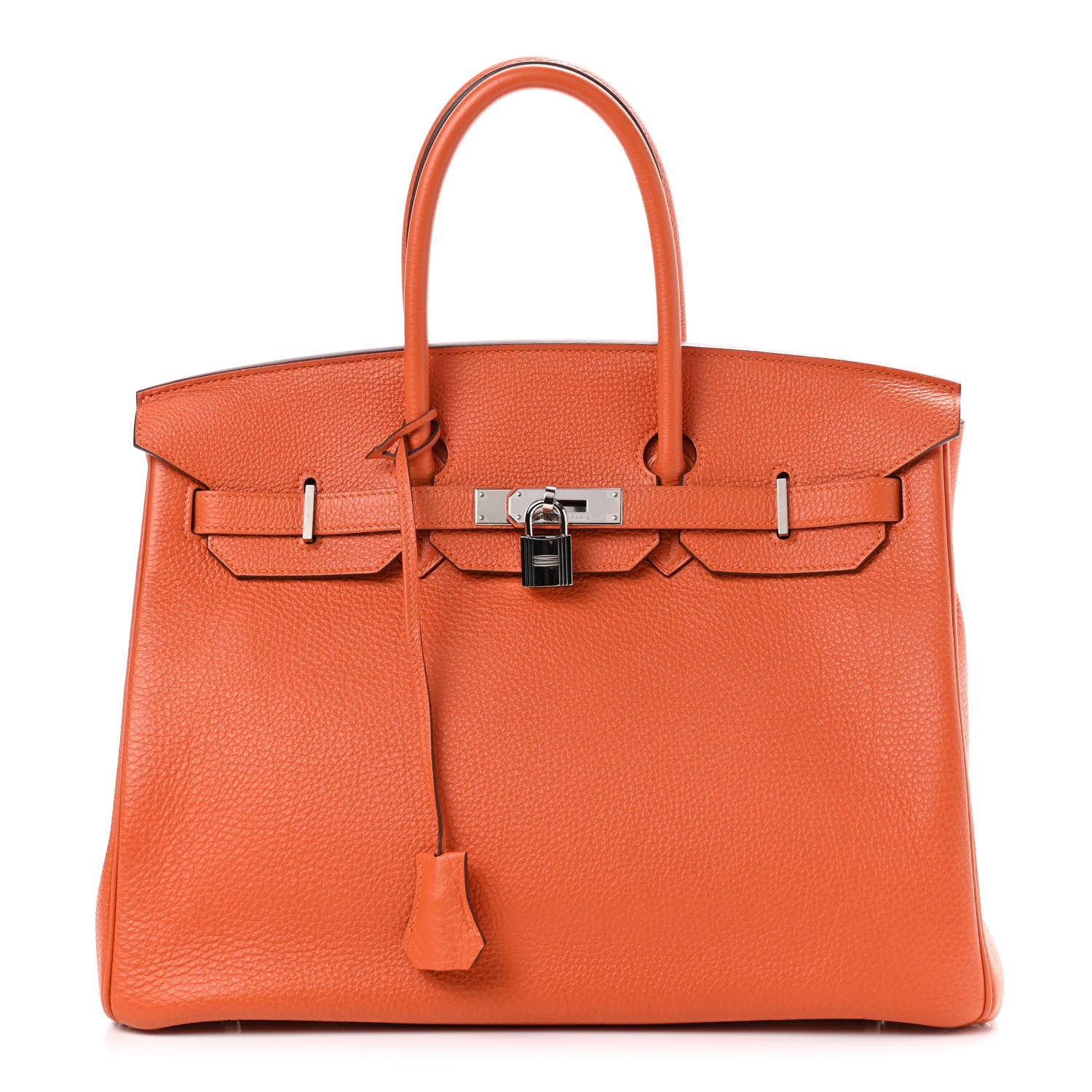 Hermes Togo Birkin 35 Orange 1 of 9