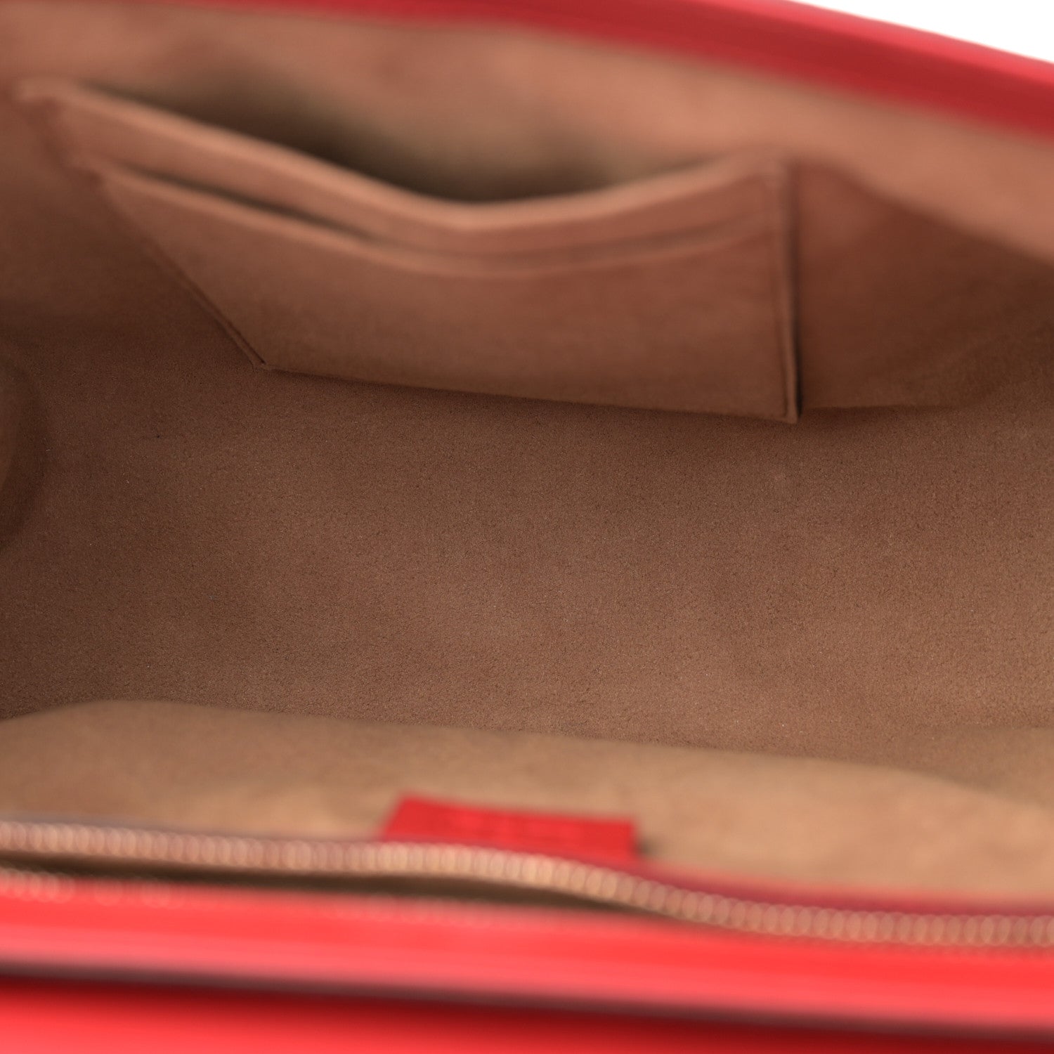 Gucci GG Supreme Monogram Calfskin Medium Padlock Shoulder Bag Beige Hibiscus Red New Rosette 5 of 10