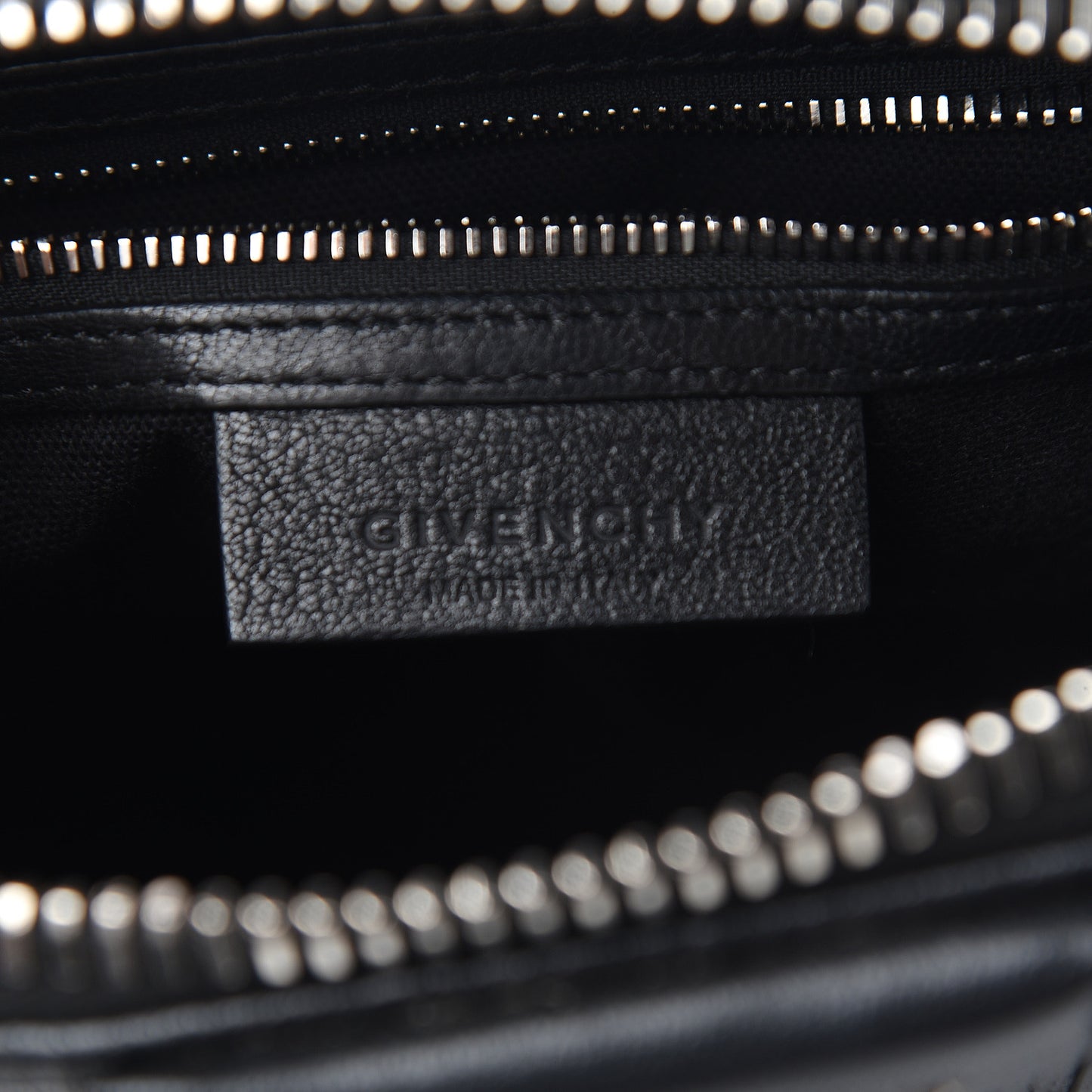 Sugar Goatskin Mini Antigona Black