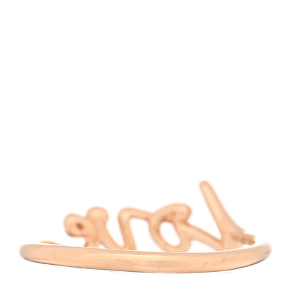 Tiffany 18K Rose Gold Mini Paloma's Graffiti Love Ring 54 7 3 of 5