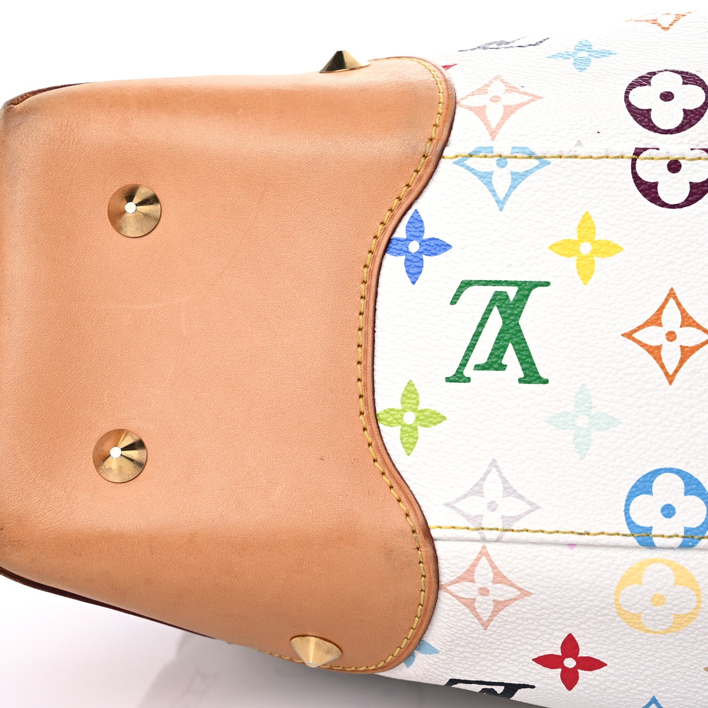 Monogram Multicolor Judy GM White