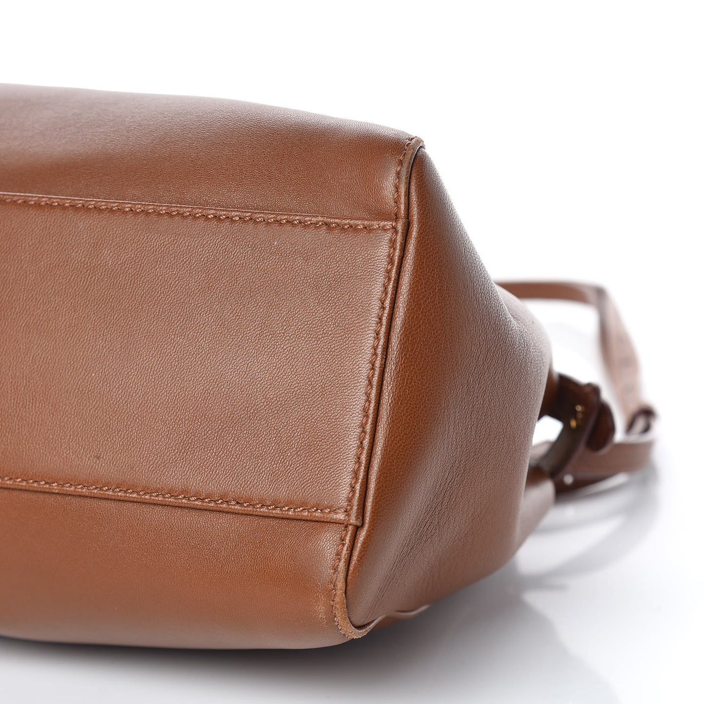 Nappa Mini Peekaboo Iconic Satchel Corteccia