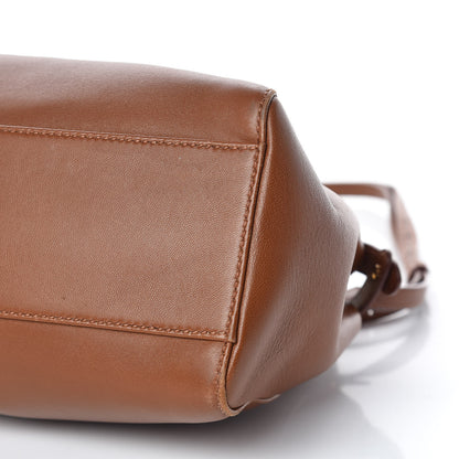 Fendi Nappa Mini Peekaboo Iconic Satchel Corteccia 10 of 10