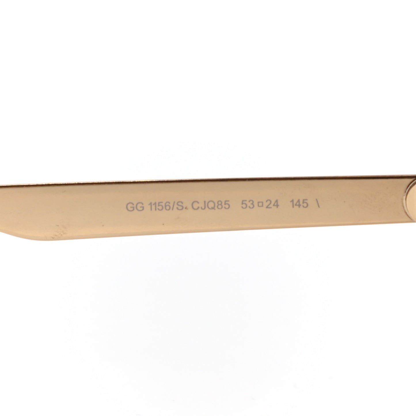 Acetate Round Frame Sunglasses GG1156/S Havana