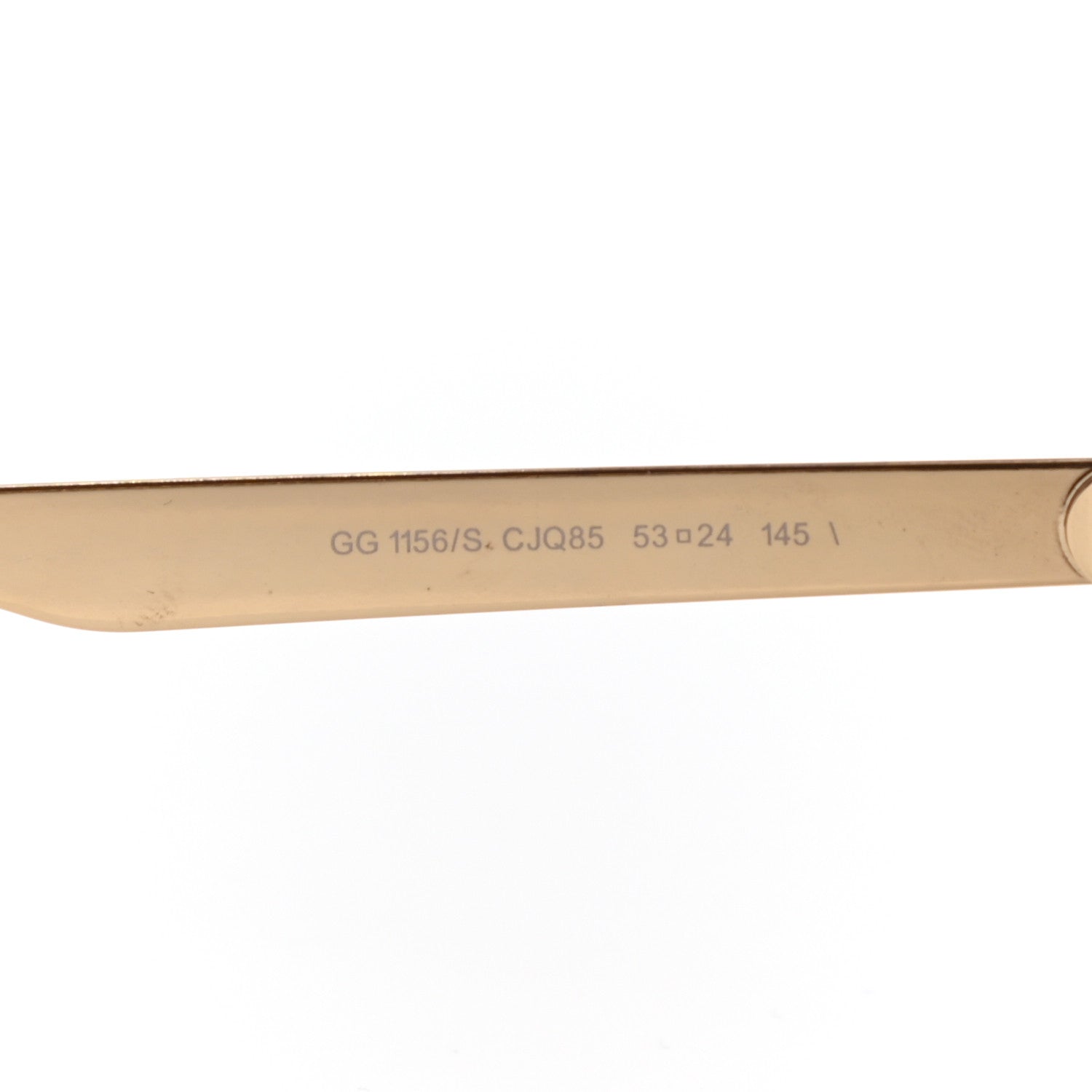 Gucci Acetate Round Frame Sunglasses GG1156/S Havana 6 of 9