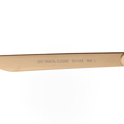Gucci Acetate Round Frame Sunglasses GG1156/S Havana 6 of 9