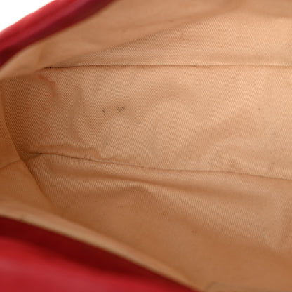 Chanel Iridescent Calfskin Large Chic Quilt Flap Red 11 of 15