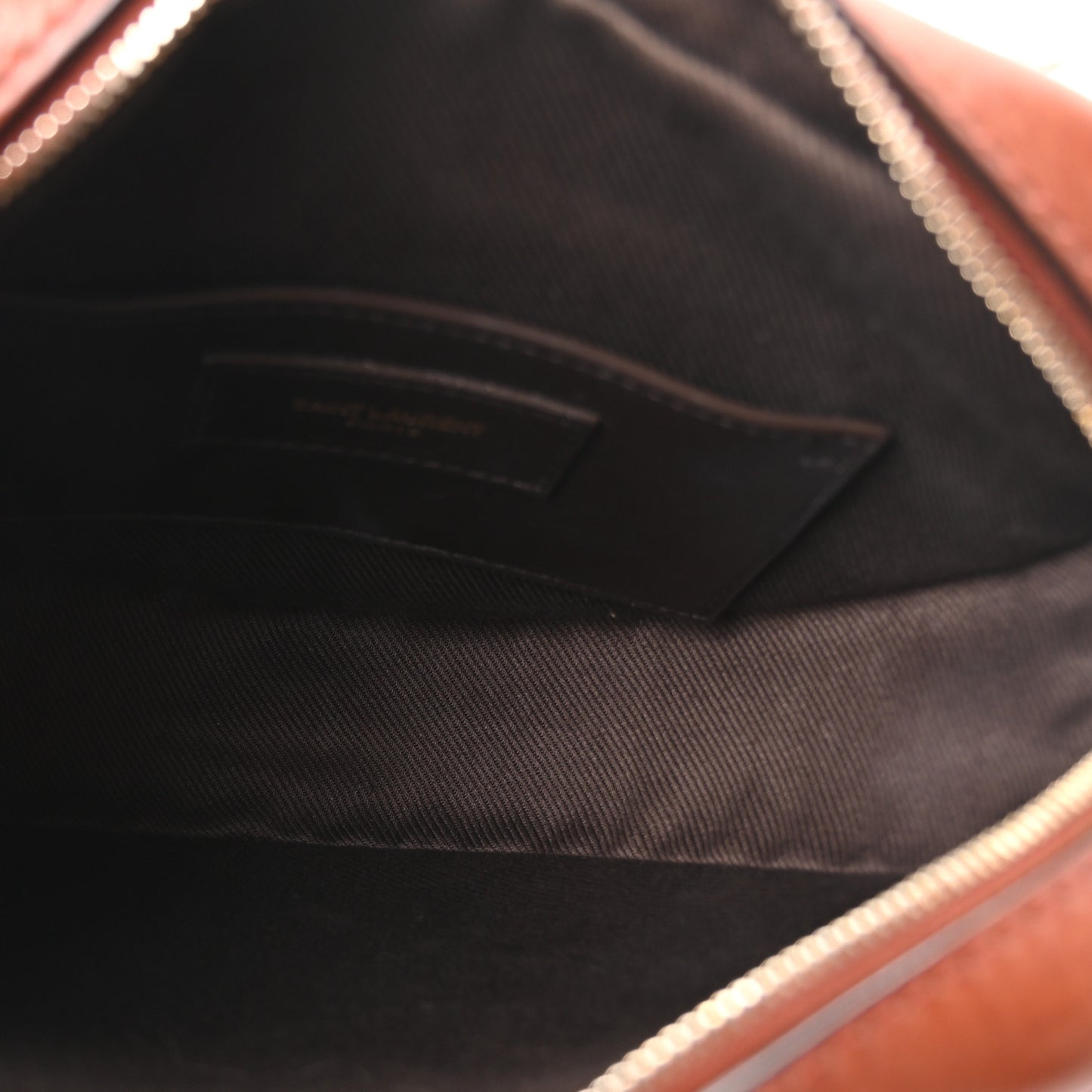 Canvas Smooth Calfskin Le Monogramme Coeur Crossbody Chestnut