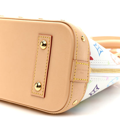 Louis Vuitton LV x TM Monogram Multicolor Alma BB White 10 of 10