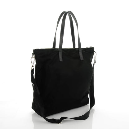 Prada Tessuto Nylon Saffiano Tote Nero Black 3 of 7