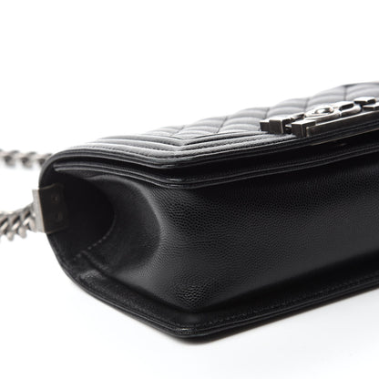 Chanel Caviar Quilted Small Boy Flap Black 6 of 11