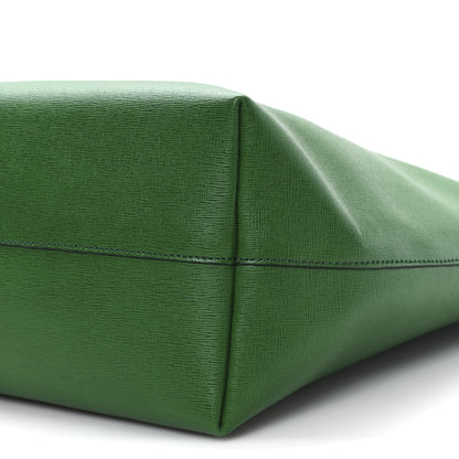 Fendi Vitello Elite Cuoio Monster Buggies Medium Roll Tote Emerald Black Multicolor Yellow 11 of 12