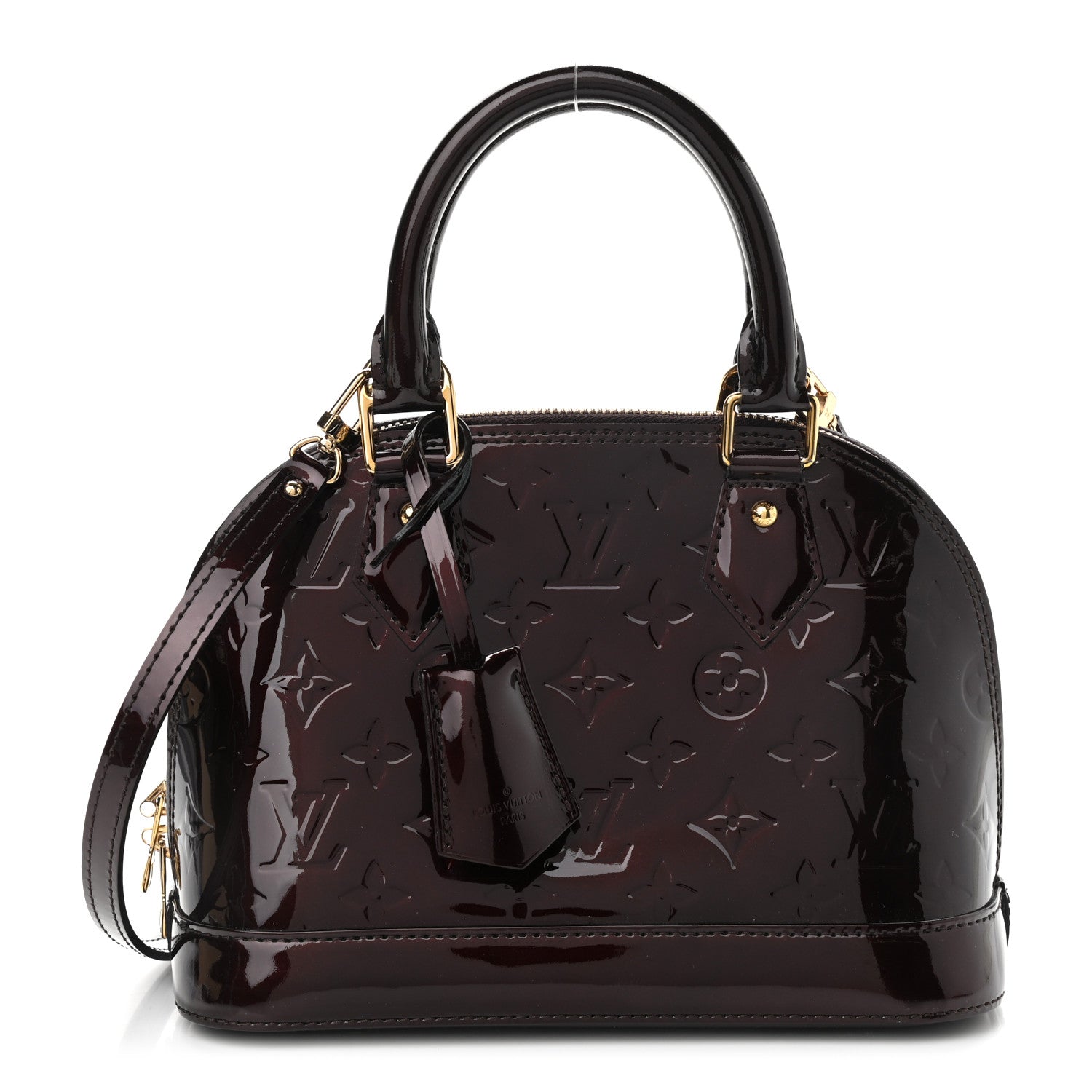Louis Vuitton Vernis Alma BB Amarante 1 of 9