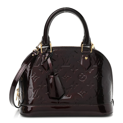 Louis Vuitton Vernis Alma BB Amarante 1 of 9