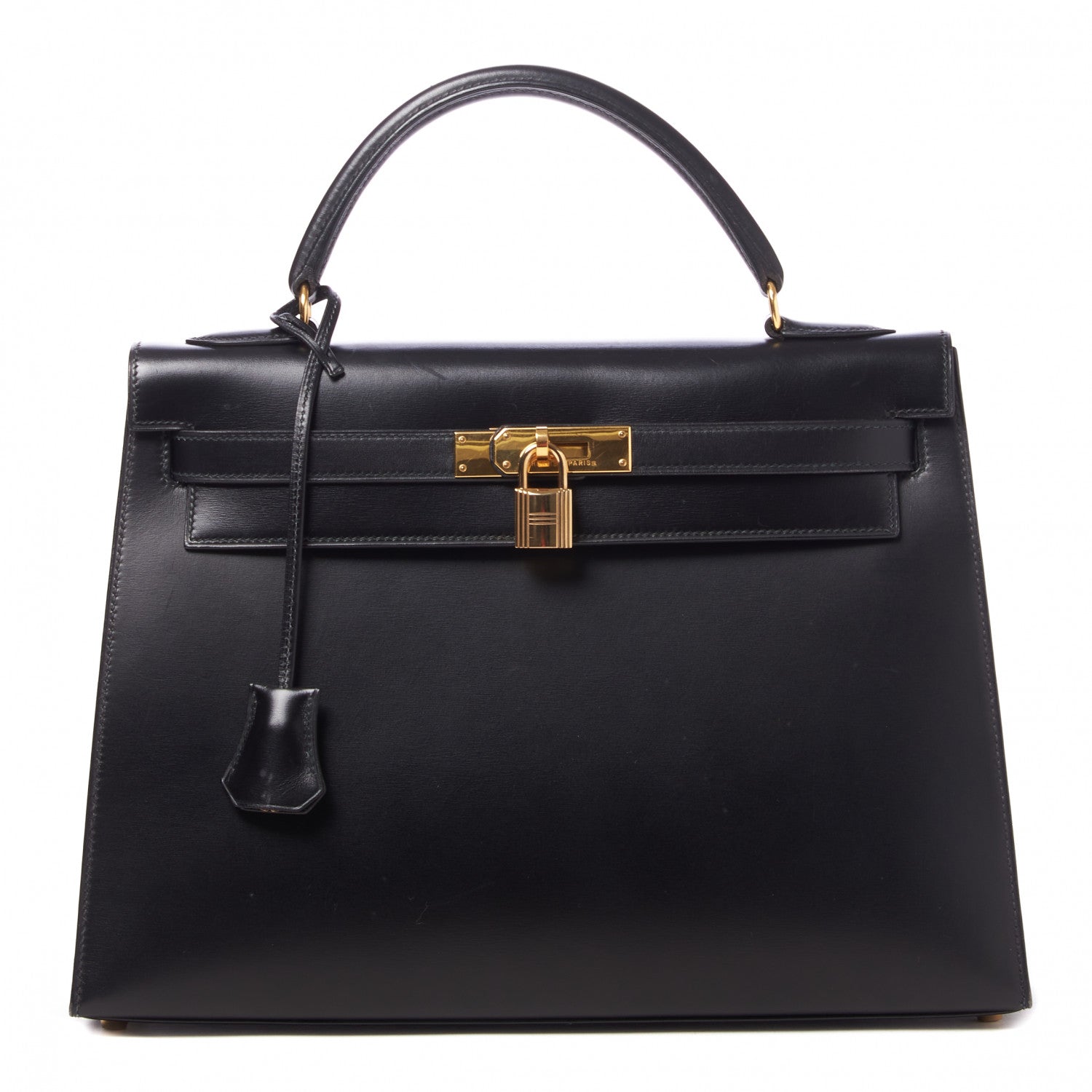 Hermes Box Kelly Sellier 32 Black 1 of 33