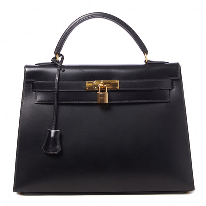 Hermes Box Kelly Sellier 32 Black 1 of 33