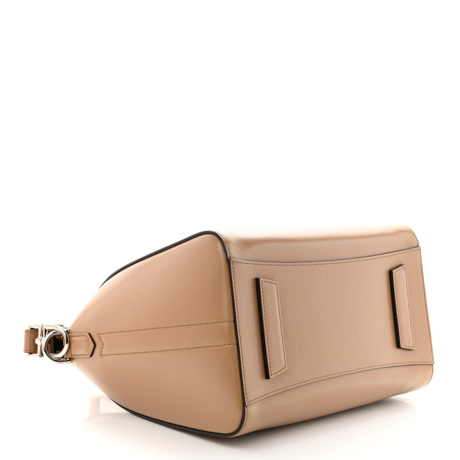 Givenchy Shiny Lord Calfskin Small Antigona Dark Beige 4 of 10