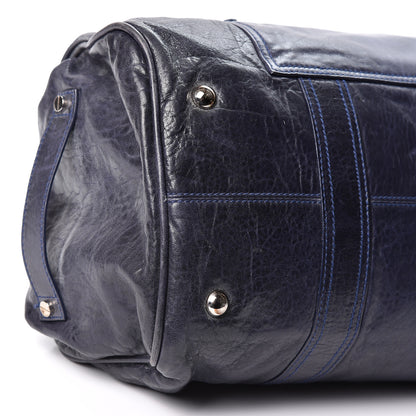 Balenciaga Agneau Whistle Shoulder Bag Marine 8 of 9