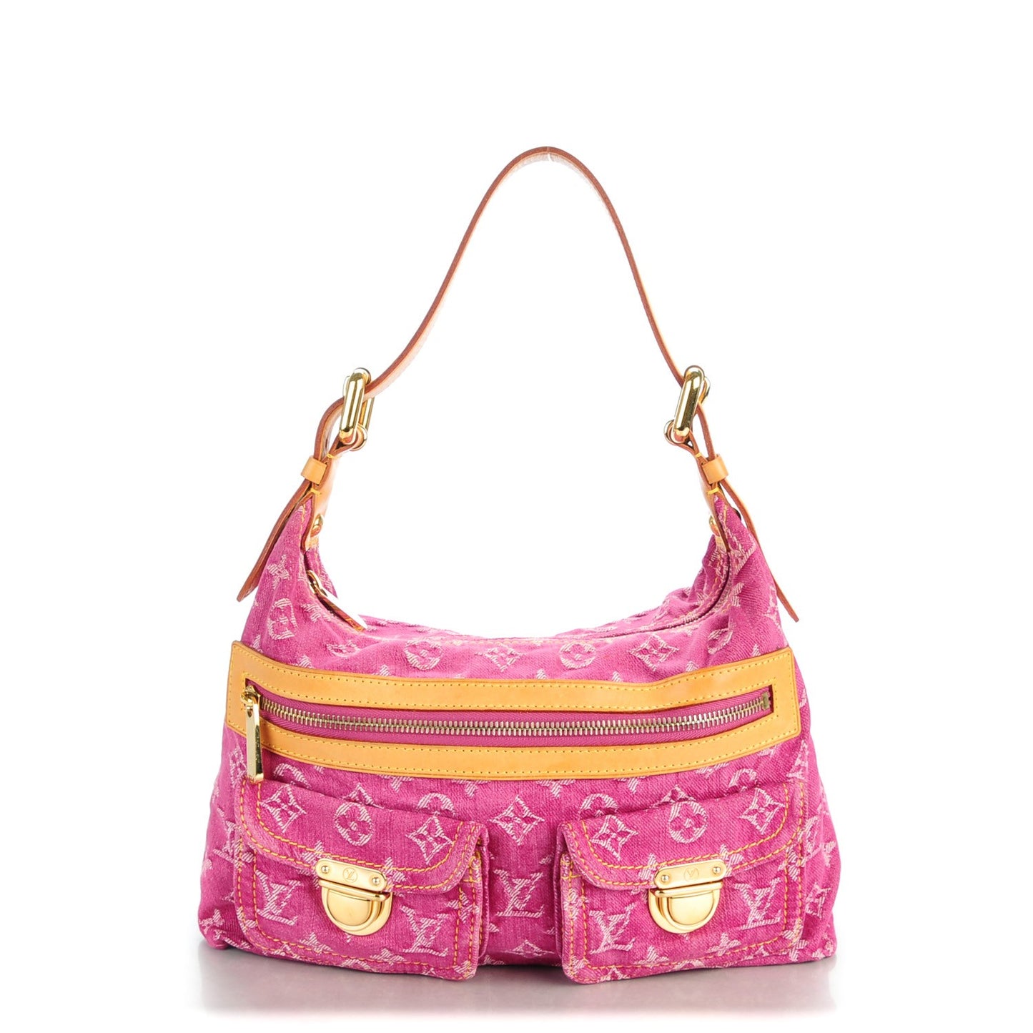Denim Baggy PM Fuchsia