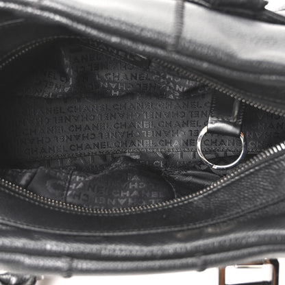 Chanel Caviar Square Stitched Tote Black 5 of 10