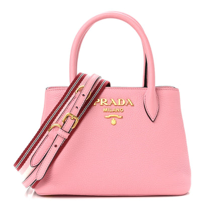Prada Vitello Daino Dual Strap Open Tote Petalo 1 of 9