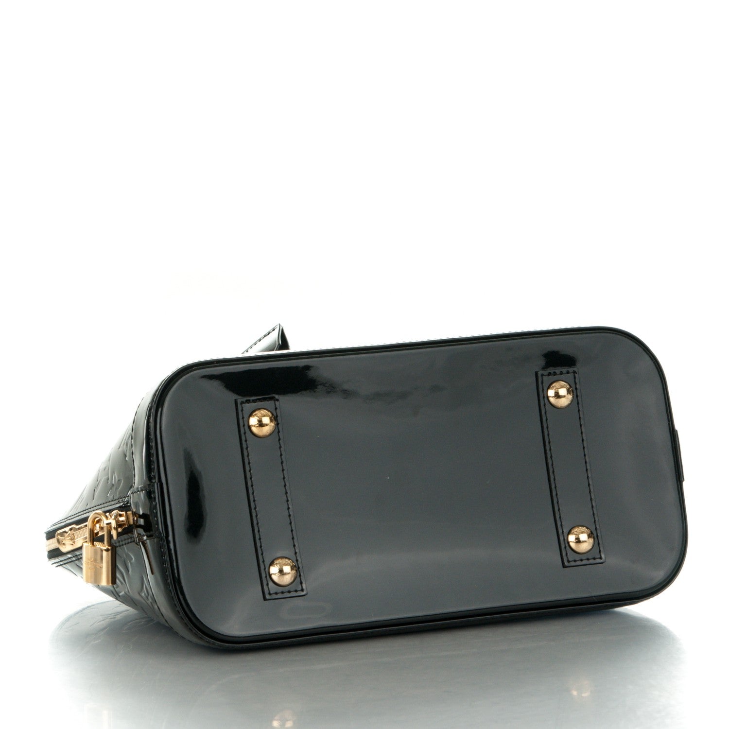 Louis Vuitton Vernis Alma PM Black 4 of 7